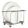 Wooden Table Trolley – Round Wooden Table Trolley – Round |  With Fold Away Legs | www.ee-supplies.co.uk