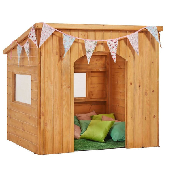 Wooden Tiny Tots Play Den Wooden Tiny Tots Play Den | Great Outdoors | www.ee-supplies.co.uk