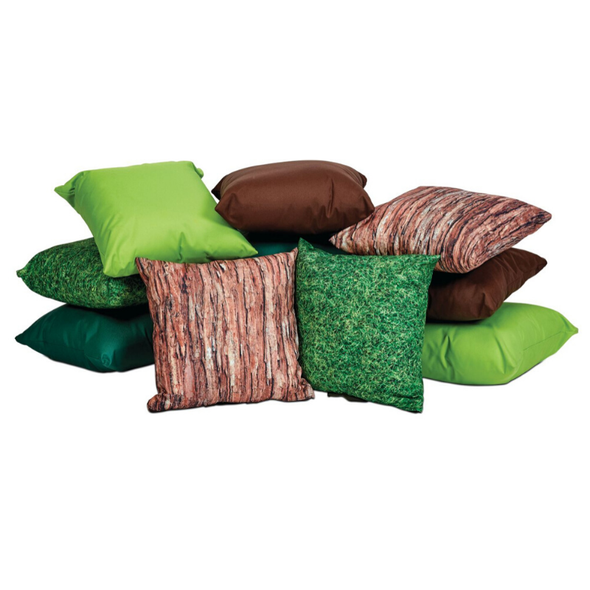 Woodland Cushion Set x 10 - Educational Equipment Supplies