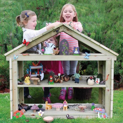 Woodland Hideaway Outdoor Dolls House - Educational Equipment Supplies