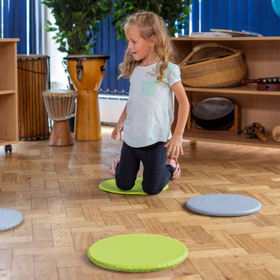 Circular Indoor-Outdoor Mats-Pack of 10 Woodland Story Cushions | Sit Upons | www.ee-supplies.co.uk