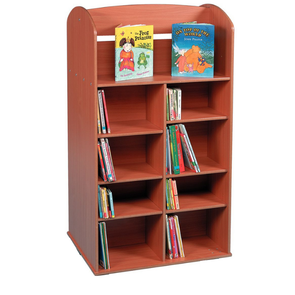 York Double Sided 1500 Bookcase - Beech - Educational Equipment Supplies