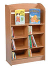 York Single Sided 1200 Bookcase - Beech - Educational Equipment Supplies