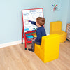 Youngstart Little ‘A-Frame’ Mobile Easel - Red - Educational Equipment Supplies