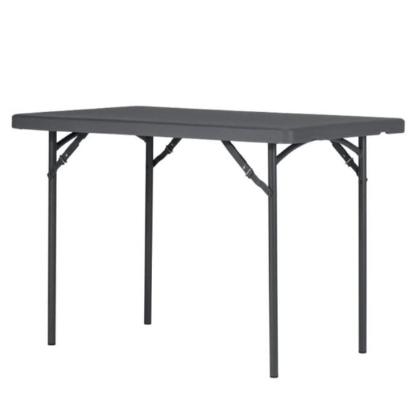 Zown - Rectangular Poly Folding Table - 4ft x 2ft (L1220 x W600mm)