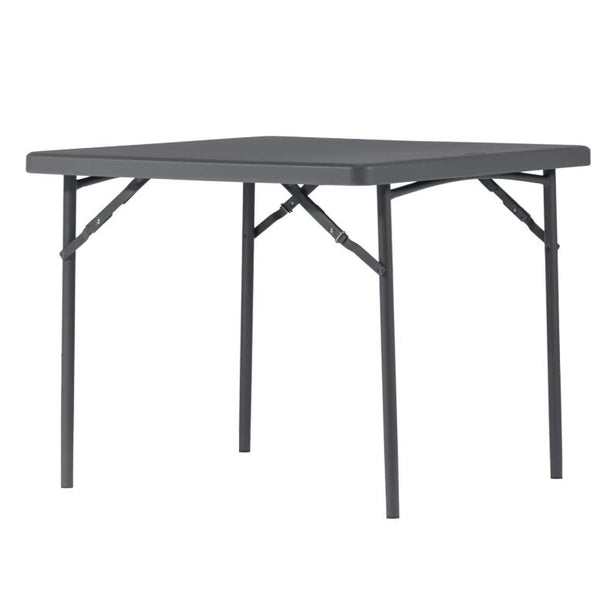 Zown - Square Poly Folding Table - 3ft x 3ft (L910 x W910mm)
